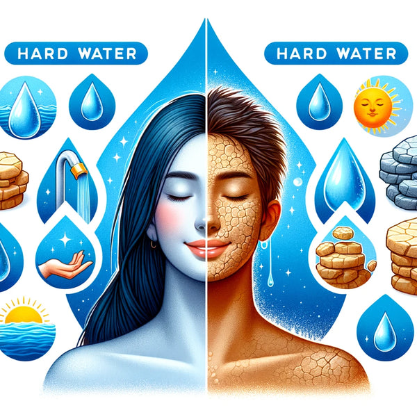 How Does Hard Water Affect Losing Hair and Having Dry Skin?