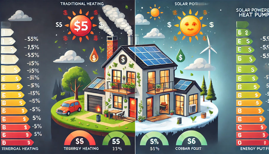Comparing Energy Savings – Traditional vs. Solar Heat Pumps