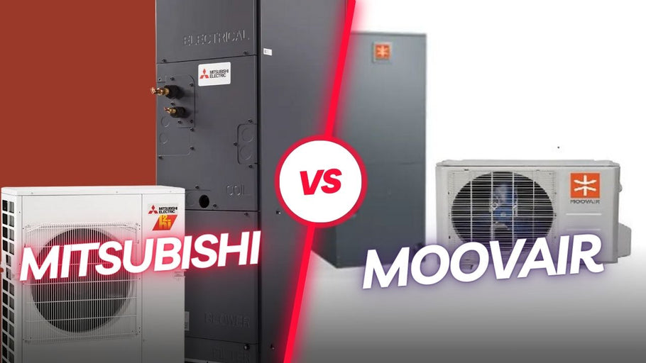 Moovair Heat Pump vs. Mitsubishi Heat Pump: A Comprehensive Guide