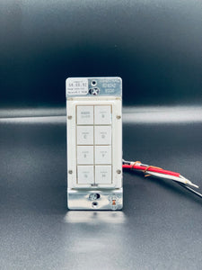 Insteon 2334-222 Remote Control Dimmer Keypad, 8-Button, White