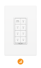 Load image into Gallery viewer, Insteon 2334-222 Remote Control Dimmer Keypad, 8-Button, White
